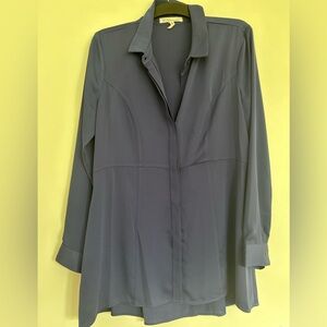 BCBG Generation Empire Waist Blouse Size L